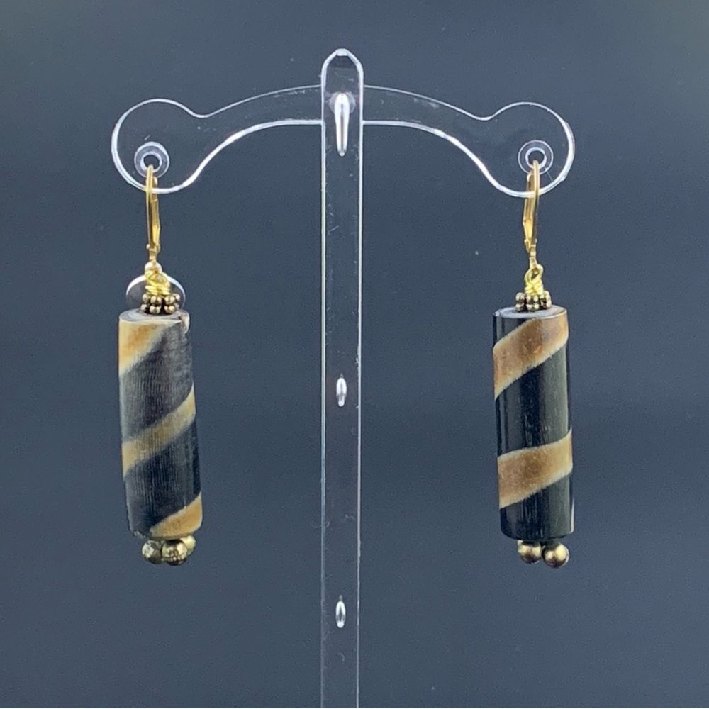 Horn Earrings - Pierced